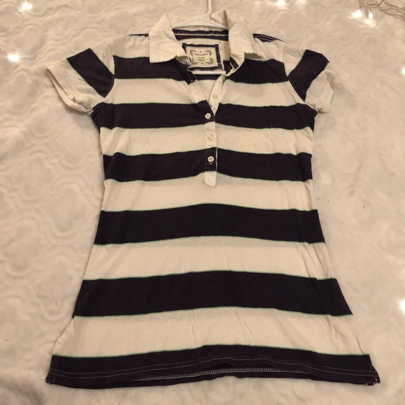 Old navy lot of 2 size small striped shirts - Picture 3 of 4